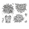 Clear Stamps Blumen/Vase