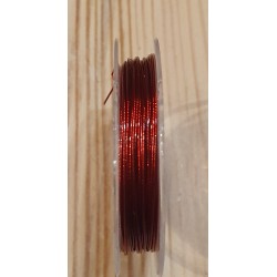 Schmuckdraht rot
