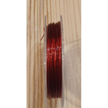 Schmuckdraht rot