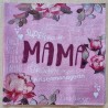Serviette Mama pink