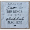 Serviette "Nimm Dir Zeit....."