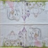 Serviette Einhorn/Prinzessin