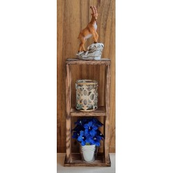 Mini "Paletten Pfosten"  Steinbock/Enzian