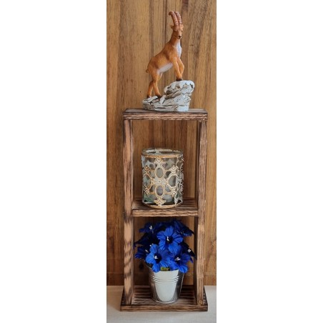 Mini "Paletten Pfosten"  Steinbock/Enzian
