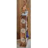 Mini "Paletten Pfosten"  Steinbock/Enzian