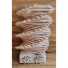 Holz Stäbchen Led Lampe Edelweiss/beige