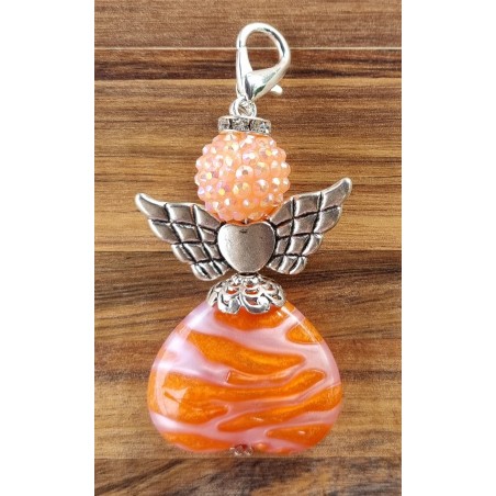 Herz Engel orange