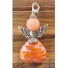 Herz Engel orange