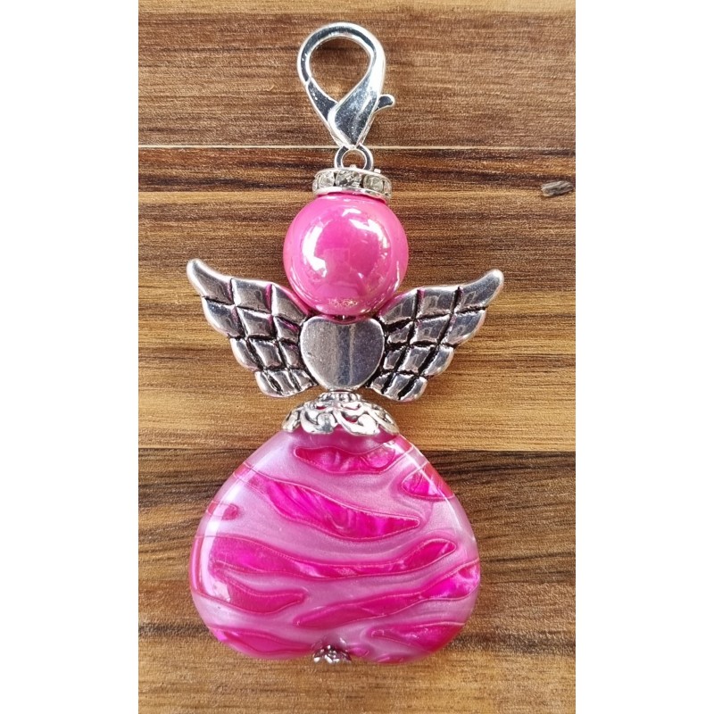 Herz Engel pink