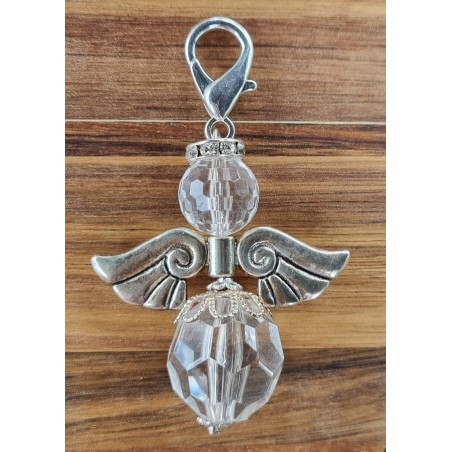 Perlen Engel transparent
