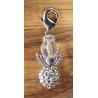 Perlen Engel silber/transparent