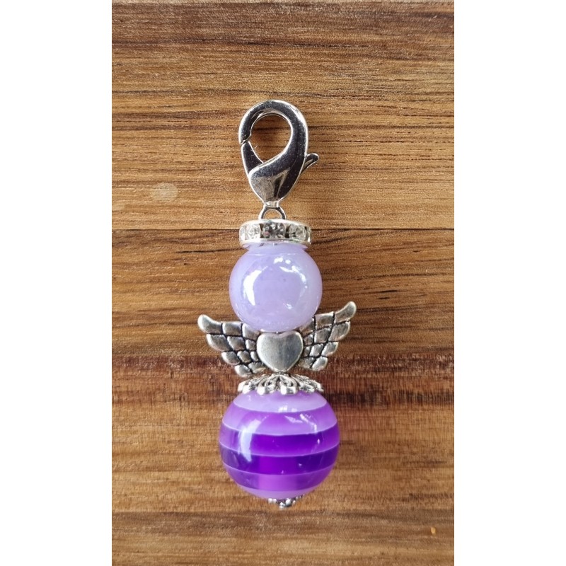 Perlen Engel violette/helllila