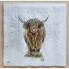 Serviette Hochlandrind 2