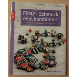Fimo Schmuck edel kombiniert