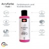 Acrylfarbe matt mittelbraun