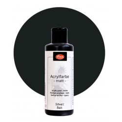 Acrylfarbe matt schwarz
