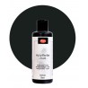 Acrylfarbe matt schwarz