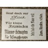 Schablone " Heul doch vor Glück "