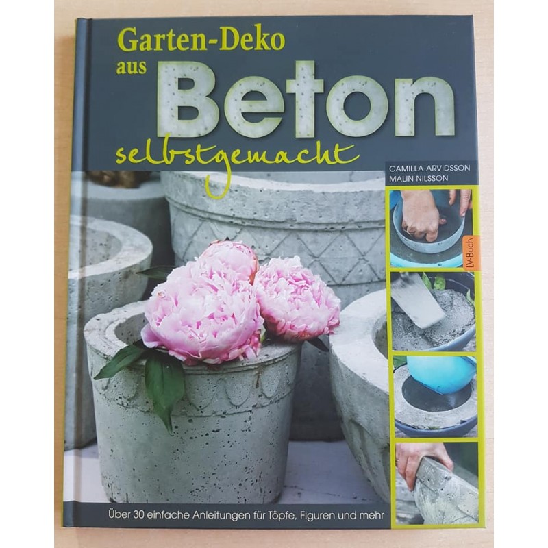 Garten-Deko aus Beton selbsgemacht