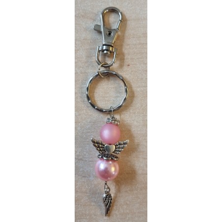 Schlüsselanhänger Engel/Flügel rosa