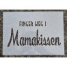 Schablone " Mamakissen "