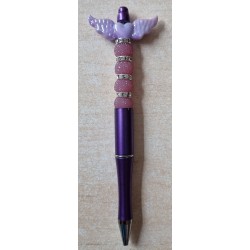 Kugelschreiber mit Flügel violette