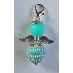Perlen Engel Glitzer/Stass mint