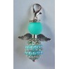 Perlen Engel Glitzer/Stass mint