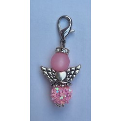 Harz Perlen Engel rosa