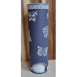 Wattepads Spender violette/Schmetterlinge