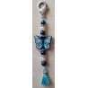Schlüsselanhänger Schmetterling blau