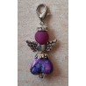Herz Perlen Engel violette/bunt