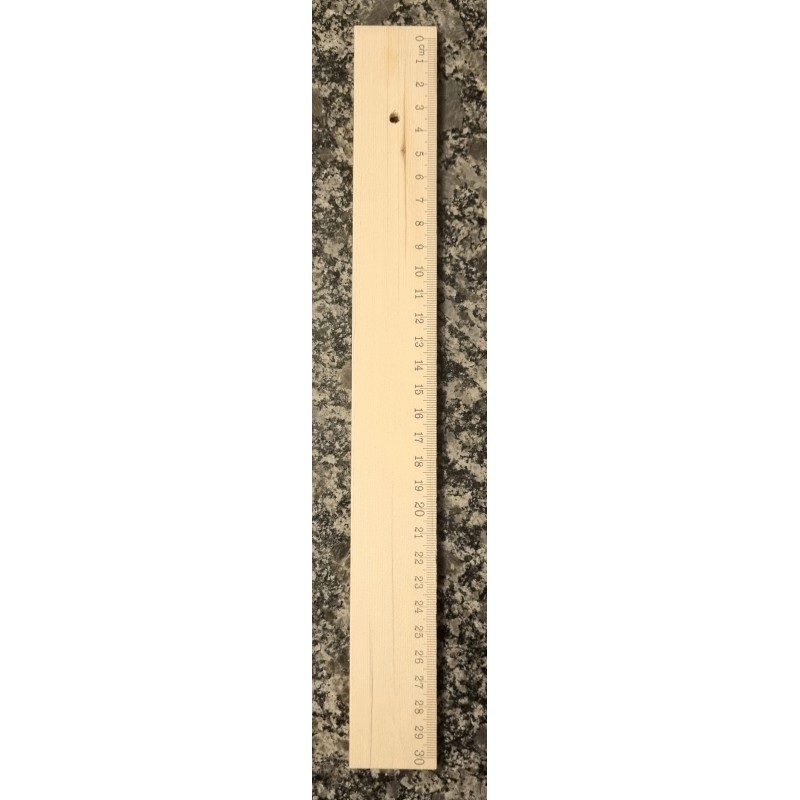 Holz Lineal natur