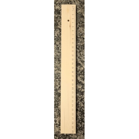 Holz Lineal natur