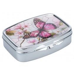 Pillen Döschen Schmetterling