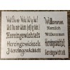 Schablone  " Du bist mir Wicht(el)ig"