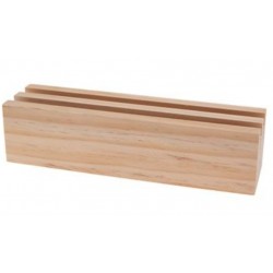 Holz Aufsteller natur