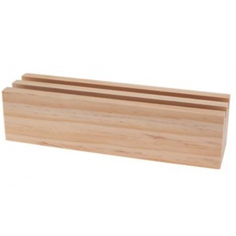 Holz Aufsteller natur