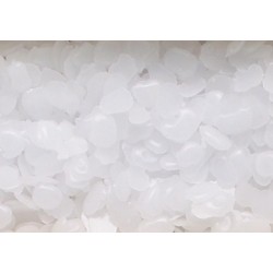 Wachslinsen weiss
