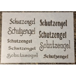 Schablone " Schutzengel "