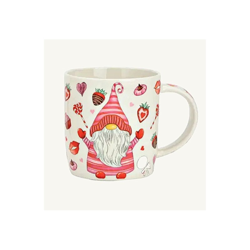 Tasse Wichtel/Süßigkeiten pink/rosa