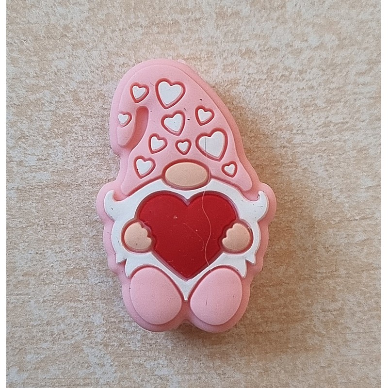 Silikon Wichtel Perle rosa