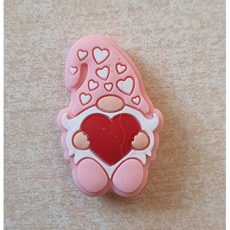 Silikon Wichtel Perle rosa