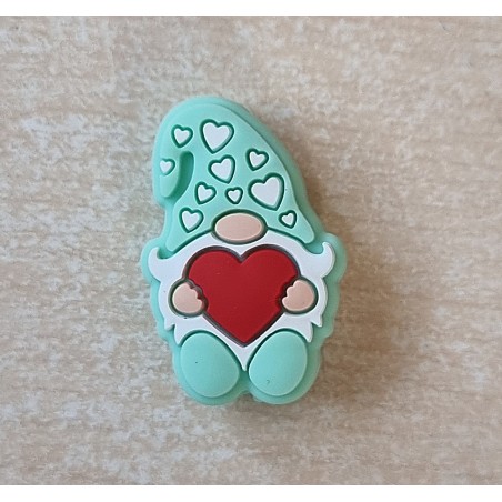 Silikon Wichtel Perle mint