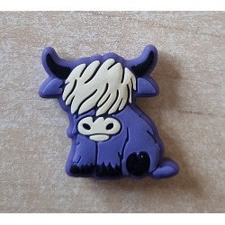 Silikon Hochlandrind Perle violette