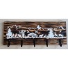 Garderobe geflammt Alpenfeeling