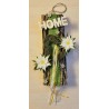 Tür/Wanddeko Home/Edelweiss