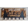 Garderobe geflammt Berge/Härzlich Willkomme