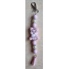 Schlüsselanhänger Katze rosa