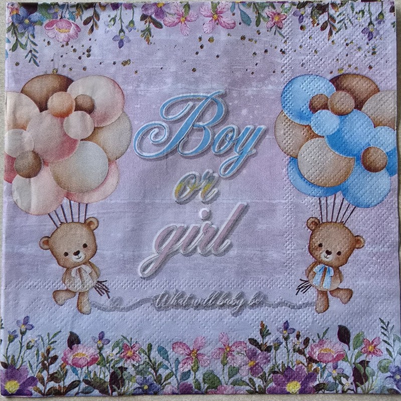 Serviette Boy or Girl